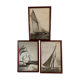 Three photographs sails and sailboats 1980s