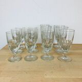 10 verres à absinthe artisanaux