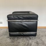 Fauteuil lc2 lecorbusier en cuir noir