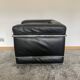Lc2 lecorbusier black leather armchair