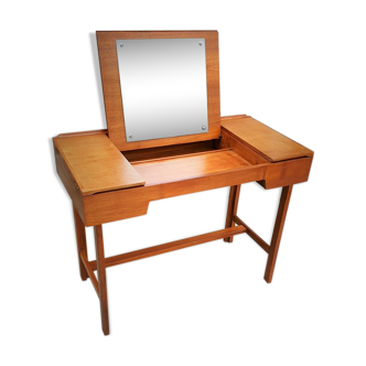 Coiffeuse scandinave en teck designer Svend Aage Madsen années 60