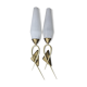 Pair of wall lamps, lunel edition, 1961 paris, vintage 50s, 60s.