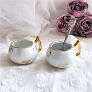 Pair of Luxury porcelain salt salers from France