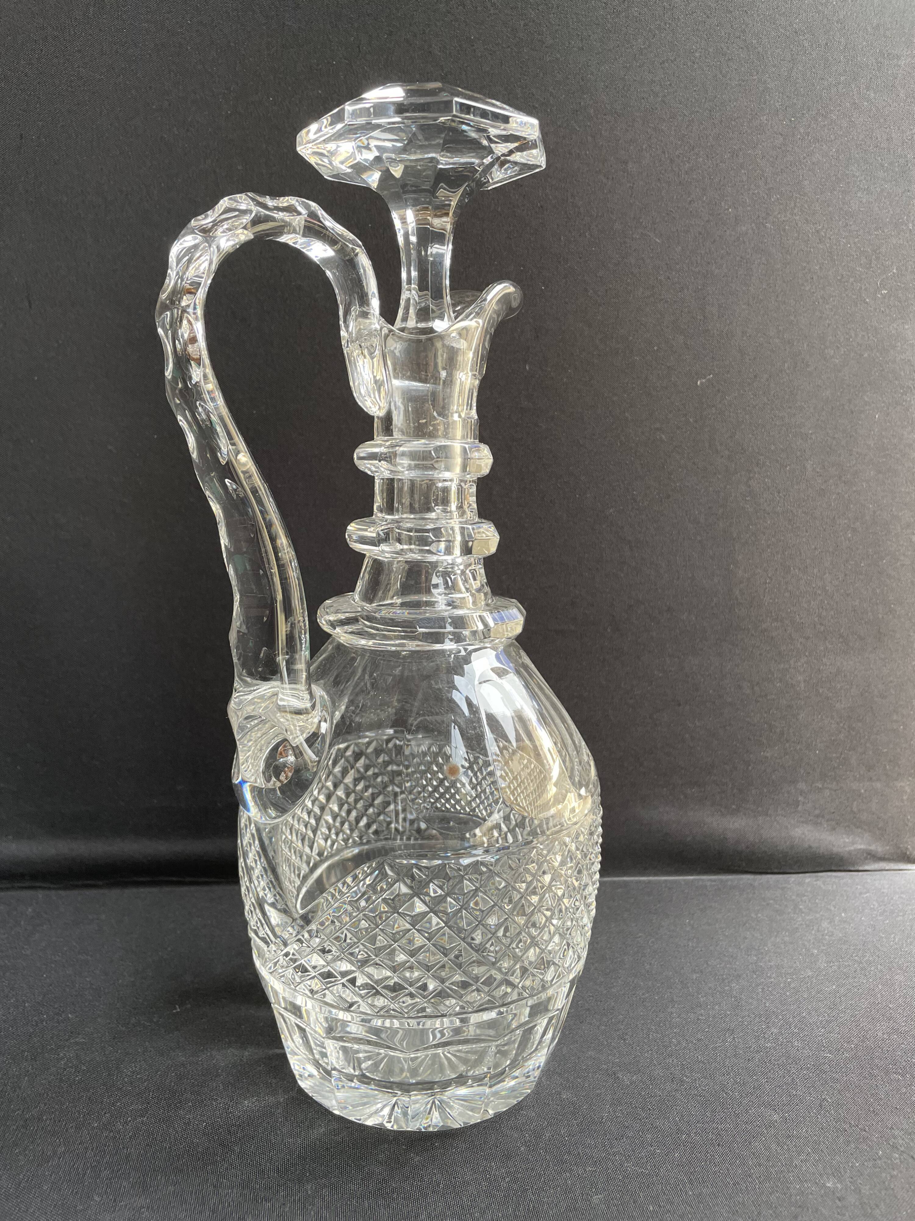 Saint Louis Trianon ewer stamped