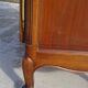 Louis XV style bonnetière in solid cherry wood
