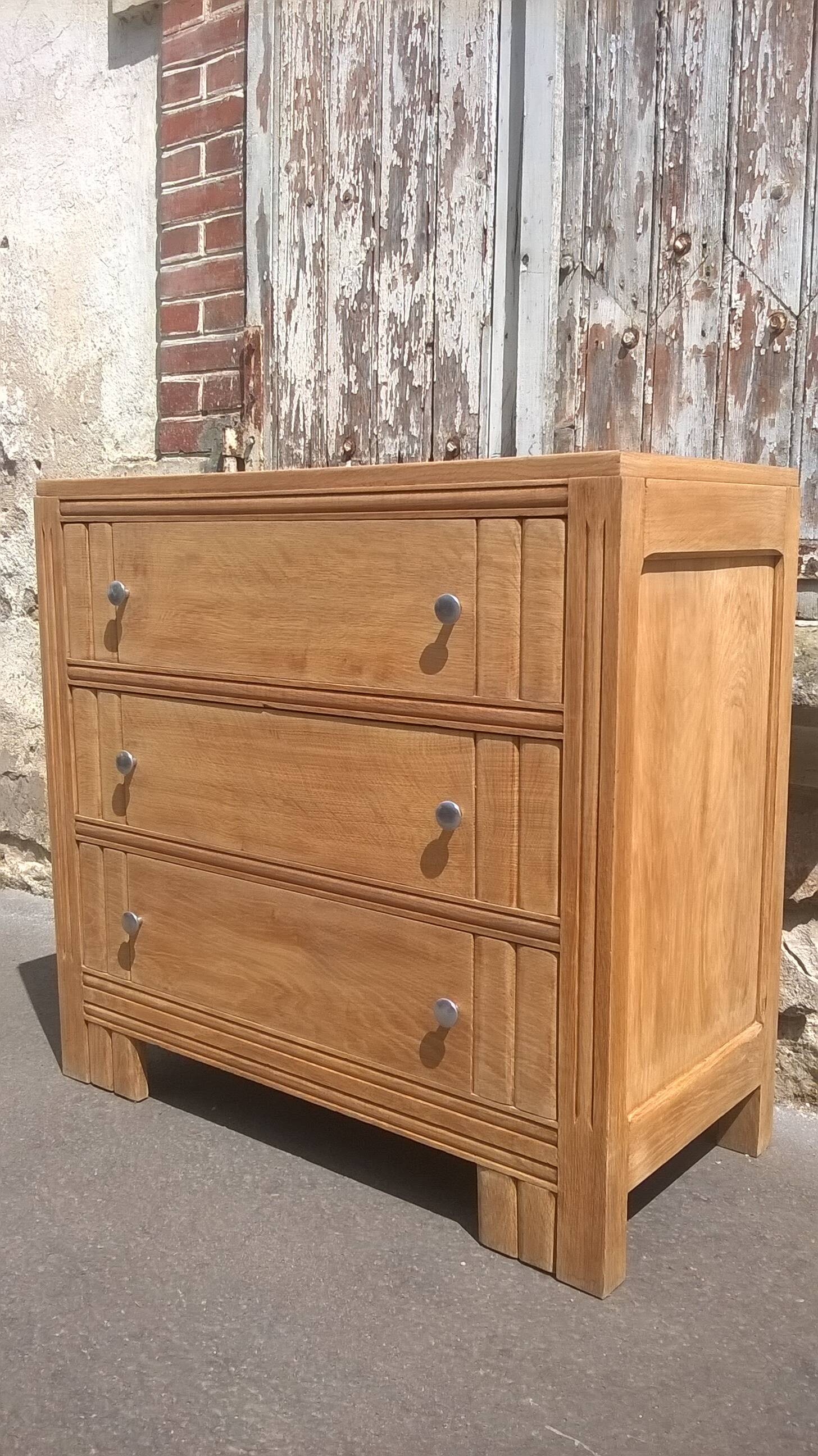 Parisian chest of drawers, Brut Art Deco
