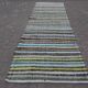 Vintage Turkish hallway rug 120x321 cm