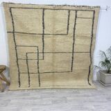 Tapis berbère marocain fait main 207 x 200 CM