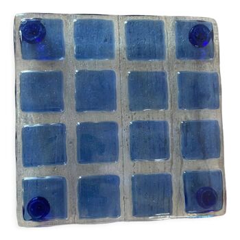 Blown glass coaster