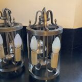 3 vintage lanterns