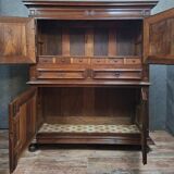buffet with two bodies in walnut – Work from the Louis XIII period – 17th century