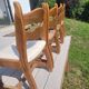 4 Guillerme and Chambron chairs