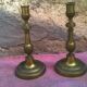 Paire de bougeoirs vintage