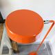 Large vintage orange lamp by Anders Pehrson for the Atelje Lyktan 1970
