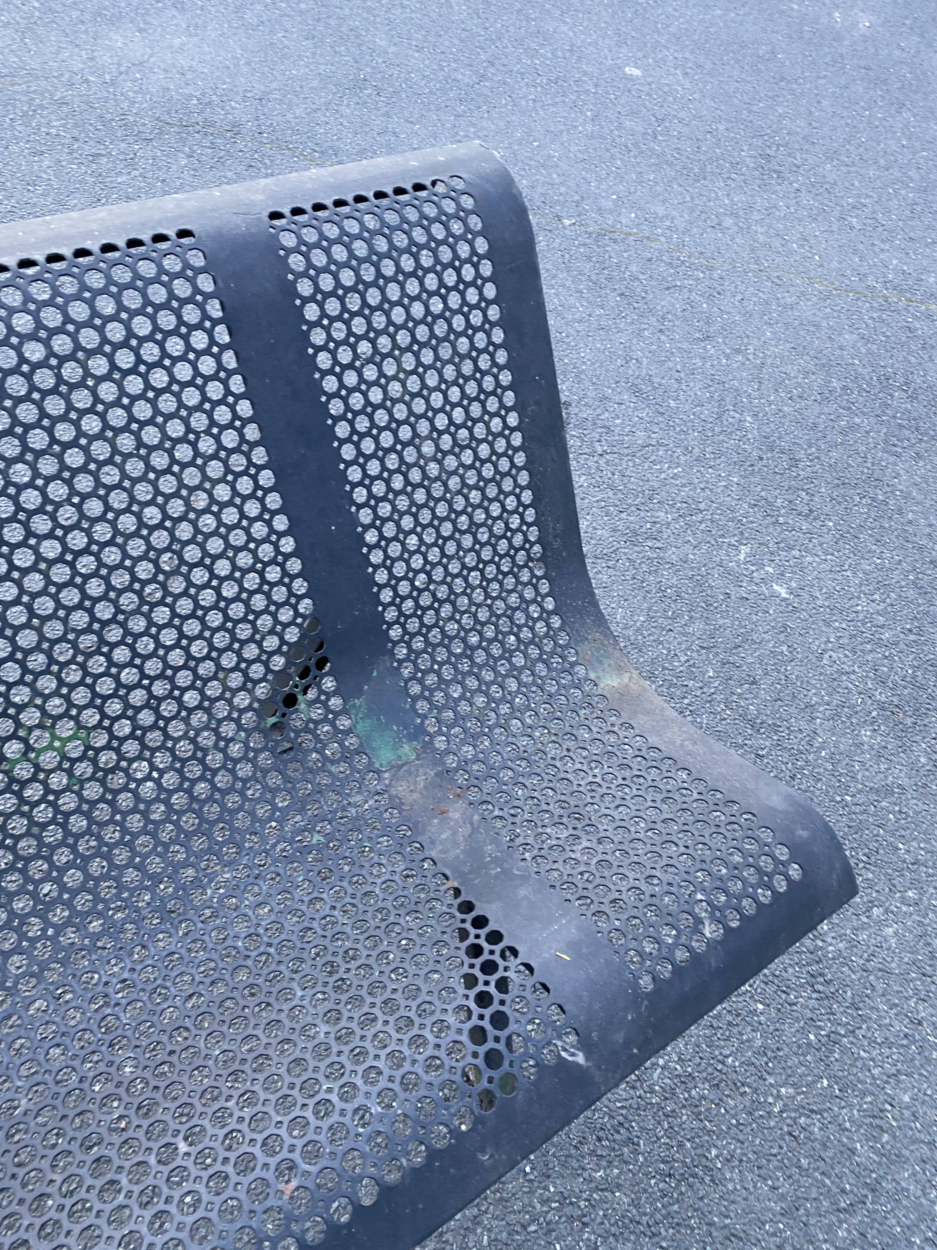 Public garden bench 1950