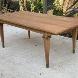 Imperial extendable dining table in raw oak 300cm