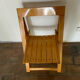 Chaise pliante