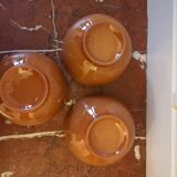 Three pretty fruit pattern bowls, Mediterranean, Provençal style