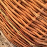 Old wicker basket