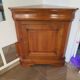 Beautiful corner cupboard - cherry stain - Drawer - one door - Louis Philippe style