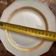 F. Legrand Limoges - Dessert Service 2 Cake/Pie Plates + 11 Plates