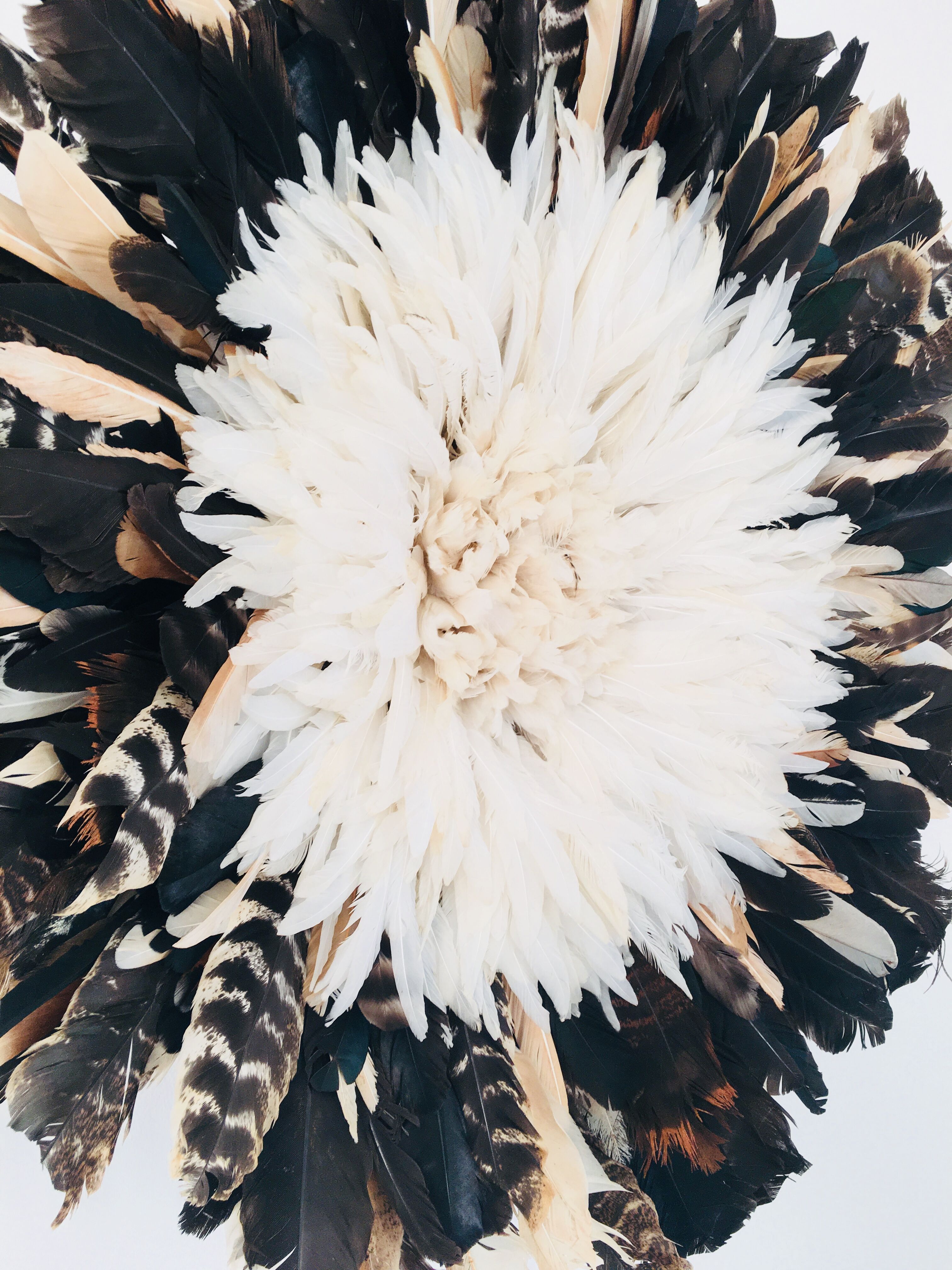 Juju hat black white 65 cm