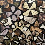 Jean dubuffet: garden of quite-vite - original signed stencil