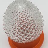 Orange Pinecone Ceiling Light
