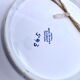 Decorative plate Portuguese ceramic blue and white