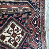 Carpet vintage Persian Afshar done hand 143 X 187 CM
