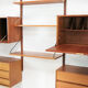 Poul Cadovius teak bookcase Danish 1960