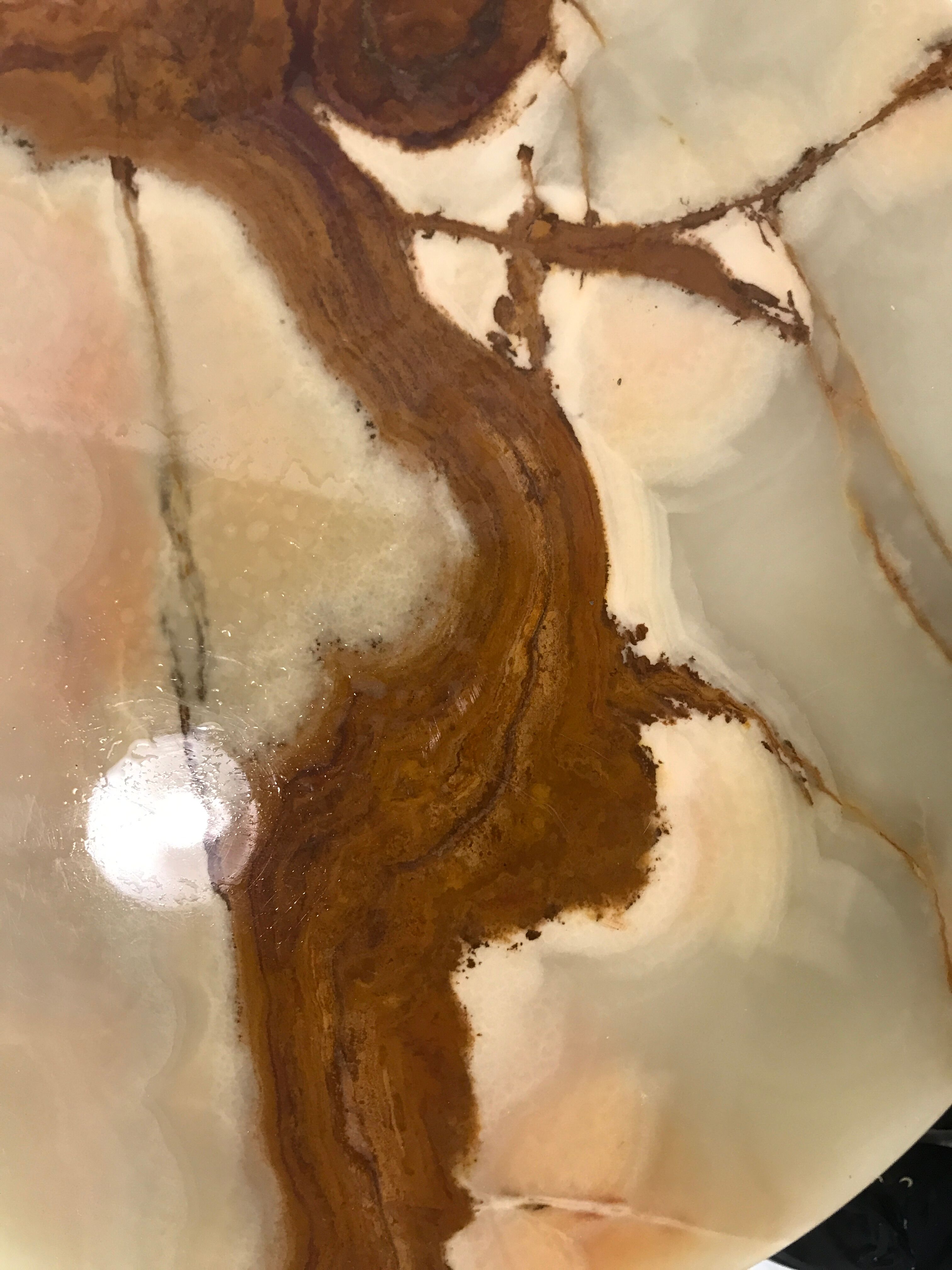 Vintage saddle in albathus and brass