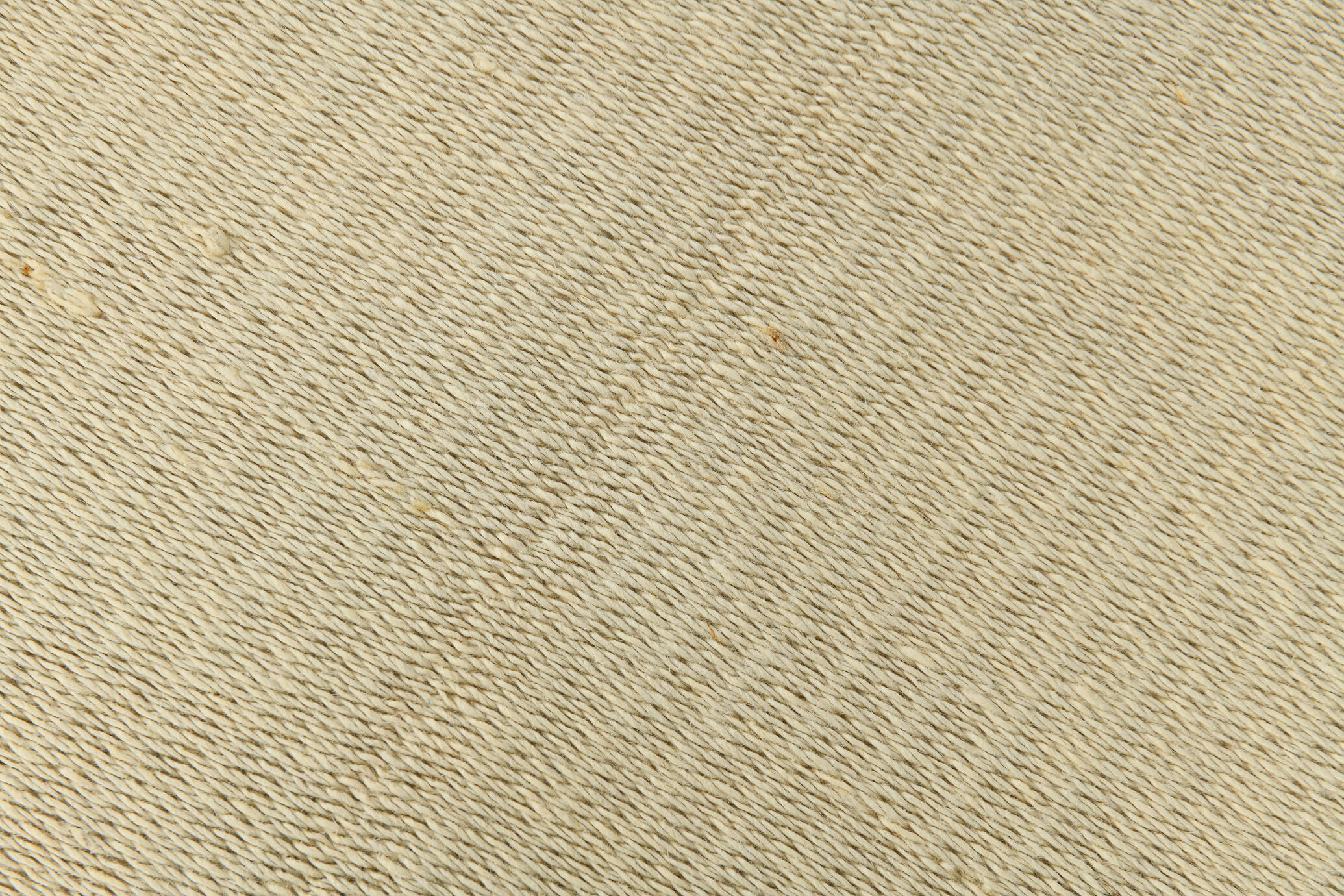 Handmade hemp runner rug 283x77 cm