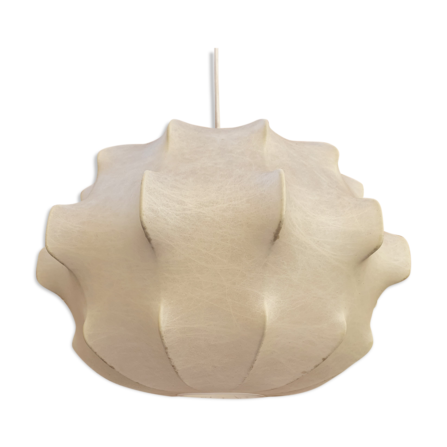 Cocoon style pendant lamp