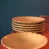 6 white Seletti/Diesel plates