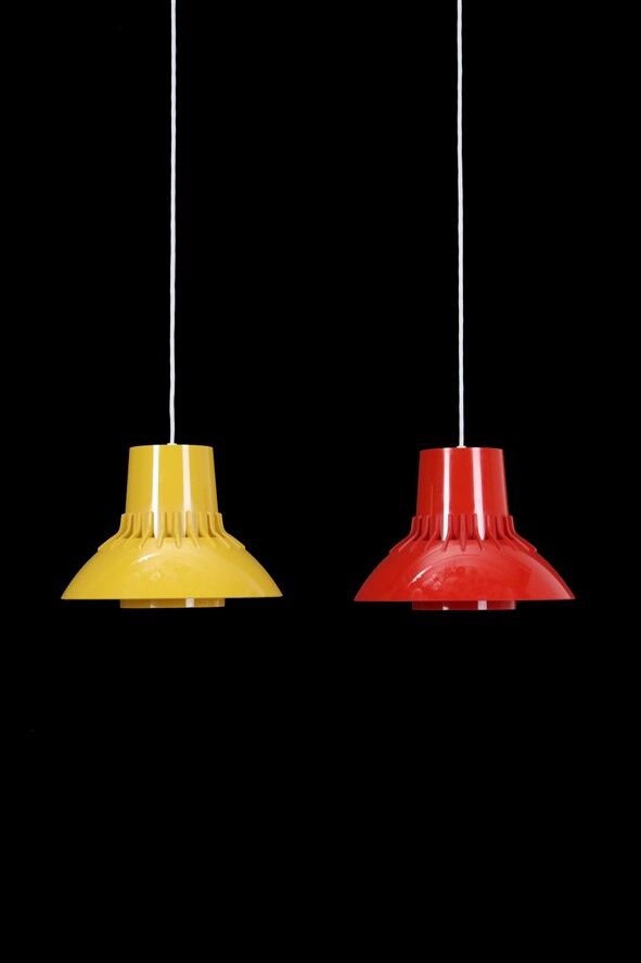 Red Nordisk Solar Compagni / Svend Middelboe  “Nord-Lite” pendant lamp