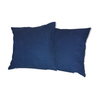 Paire de coussins avec tissu Veloutine de Nobilis