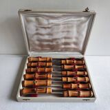 60' bamboo handle meat knives