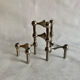 Set of 4 candleholders by Fritz Nagel for BMF, 1960s