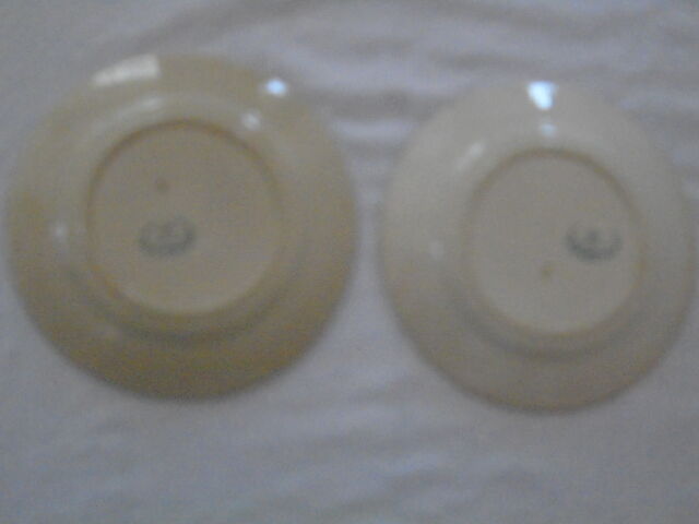 2 Plates faience old Bondonviller decoration MURE wild fruit iron earth diameter 22 cm