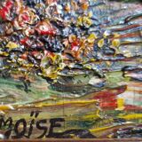 Savoie mountain painting