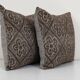 Set of 2 vintage Turkish cushion covers 51x51 cm