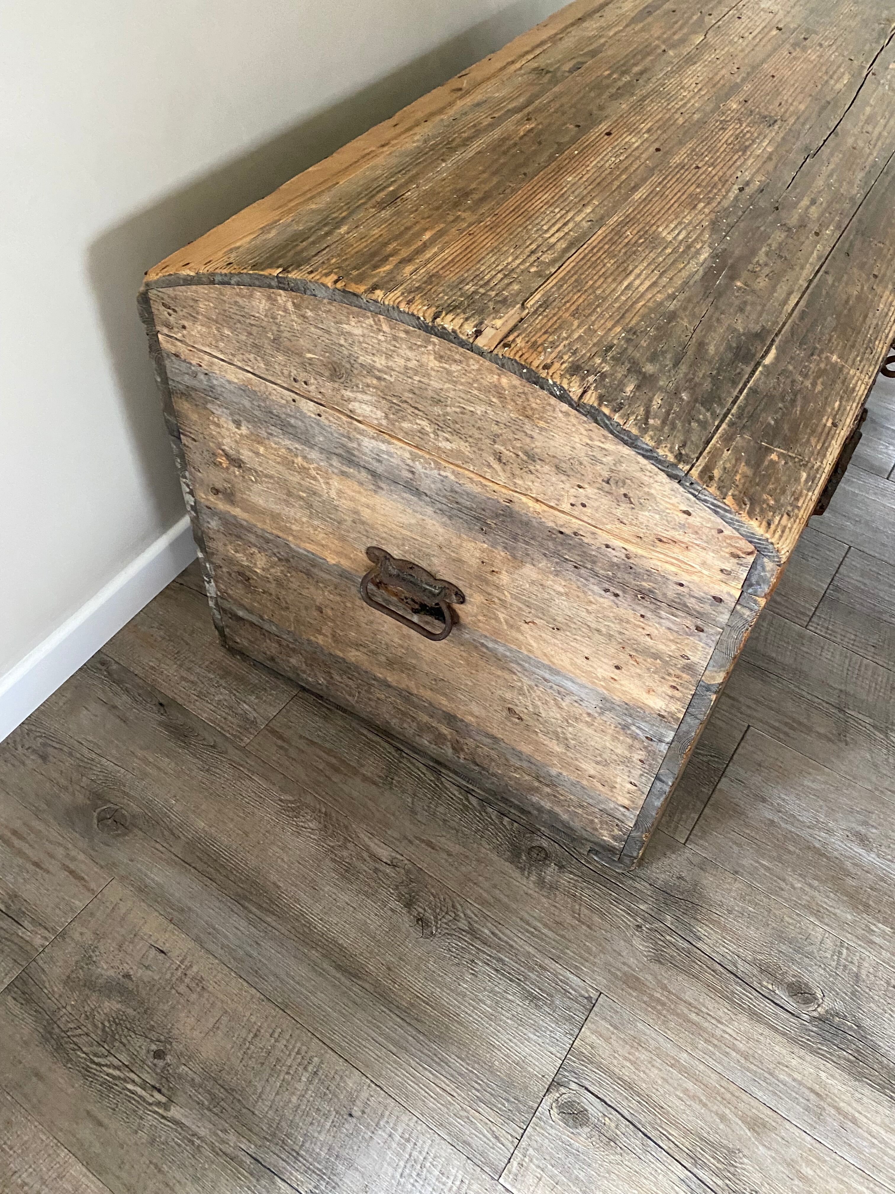 Wooden trunk