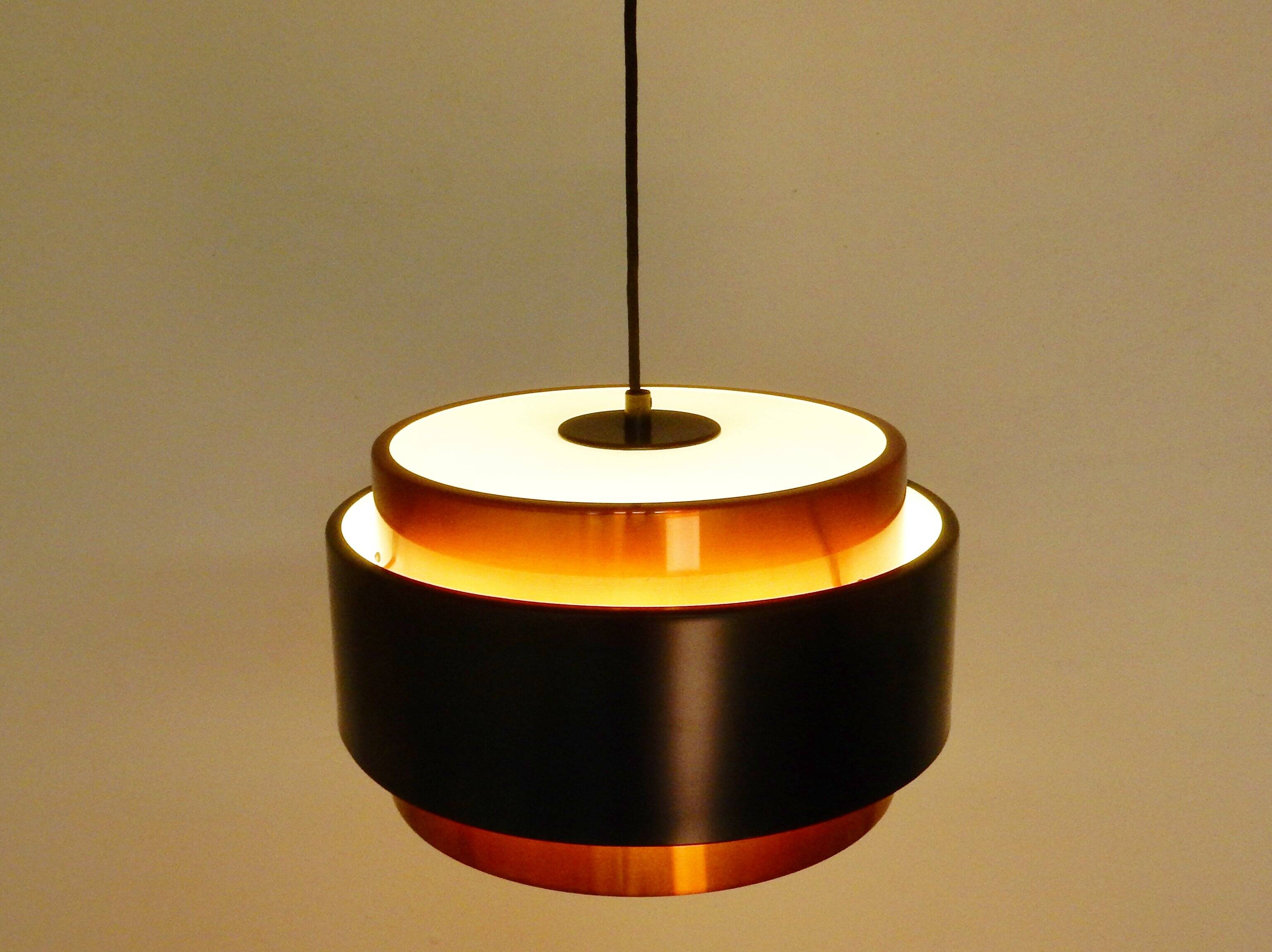 ‘Saturn’ pendant lamp by Jo Hammerborg for Fog & Mørup, Denmark 1960's