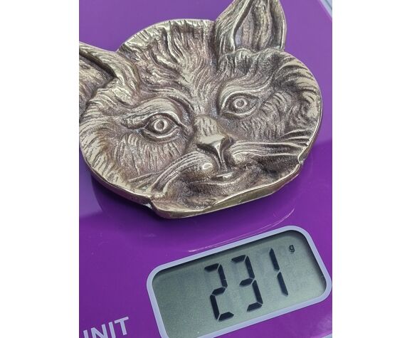 Presse Papier Tete De Chat En Laiton Massif Selency Presse Papier Tete De Chat En Laiton Massif Selency