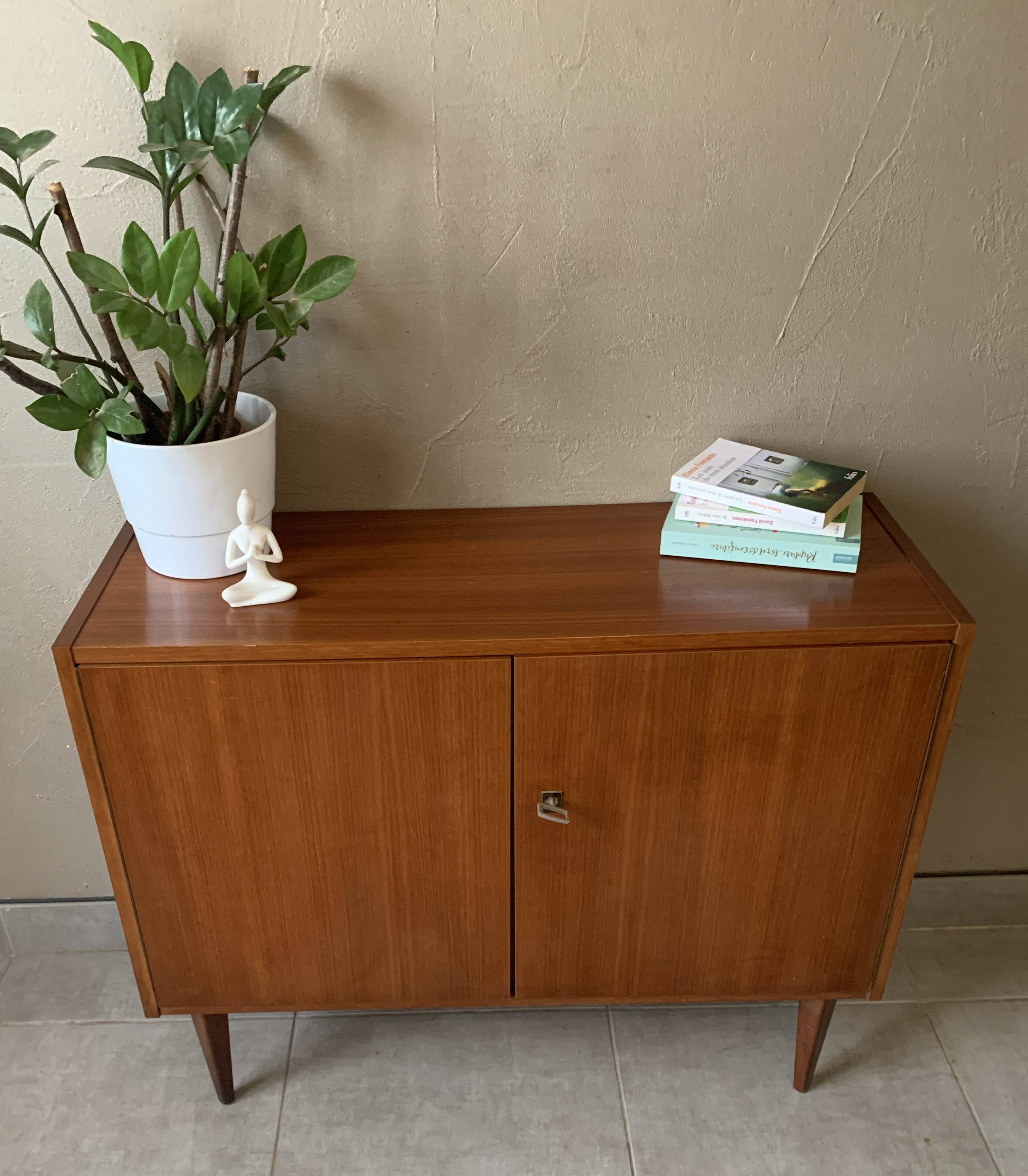 Vintage Scandinavian teak sideboard from the 1960s