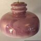 Purple and white opaline pendant light from the 60s/70s.