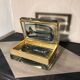Box in Murano glass with Facets by Alessandro Mandruzzato