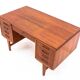 Teak desk, Denmark, 1960s.