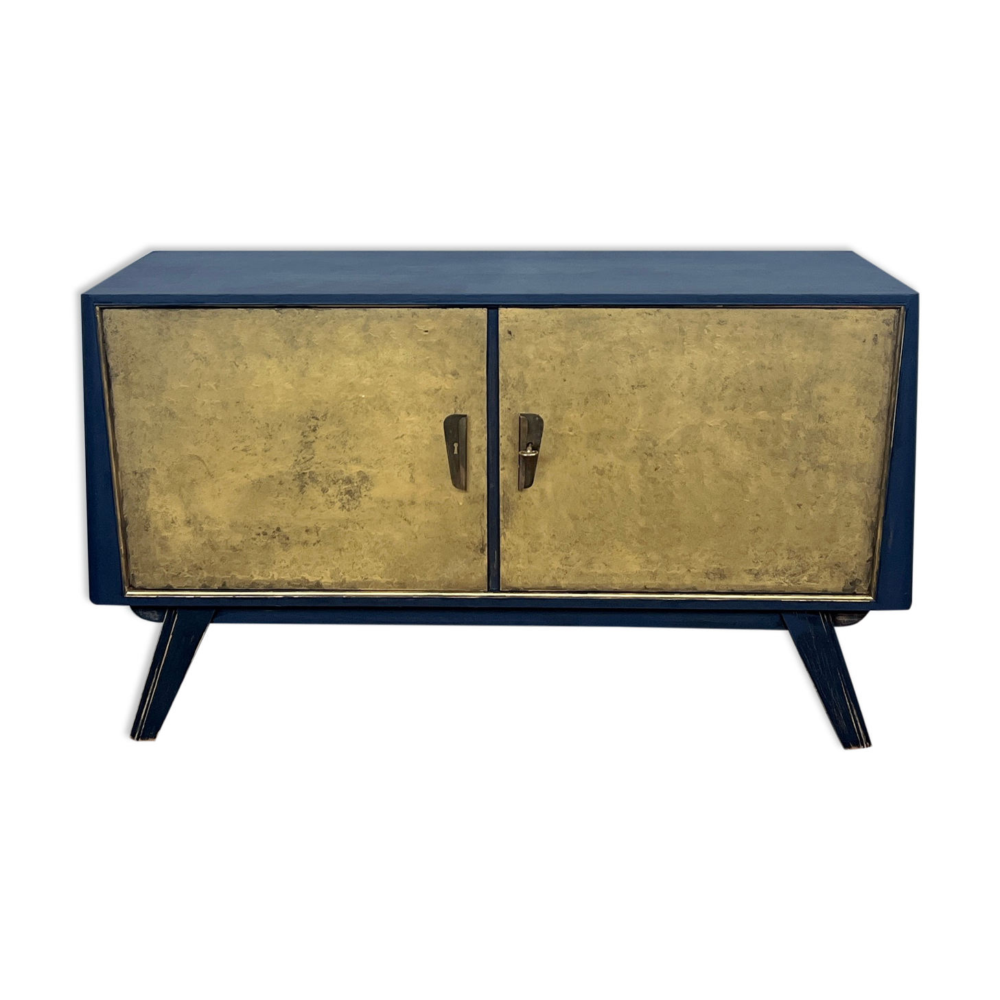 Enfilade meuble tv vintage pieds compas